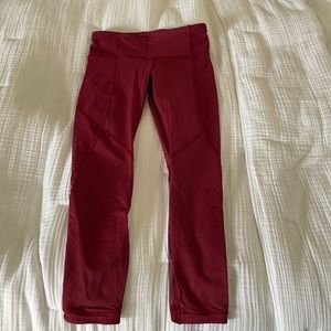Lulu lemon leggings - size 6